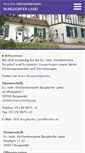 Mobile Screenshot of kirchenkreisamt-burgdorfer-land.de